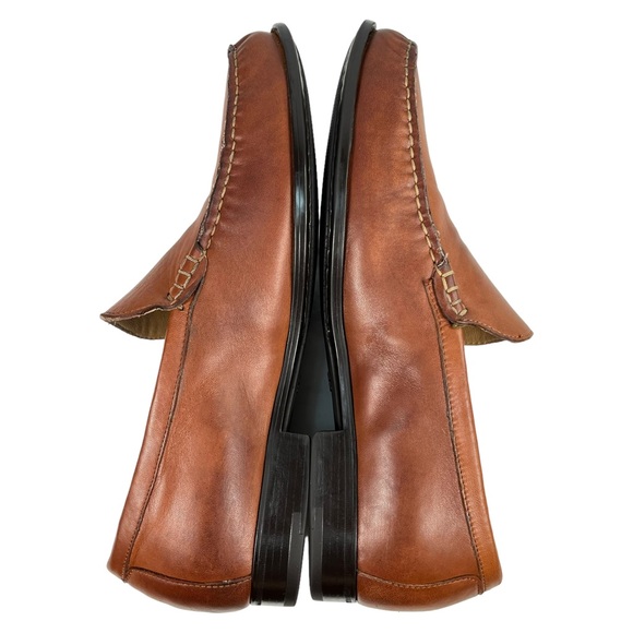 Johnston and Murphy Cresswell Venetian Soft Leather Loafers Men’s 9.5M - Picture 8 of 14